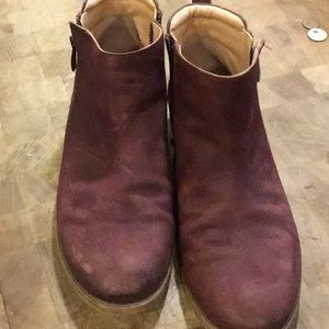 Franco Sarto Leather Boots
